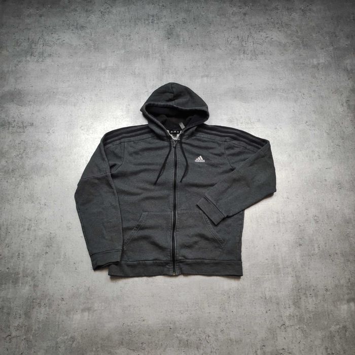 MĘSKA Bluza Rozpinana z Kapturem Adidas Zip Hoodie Sportswear Logo