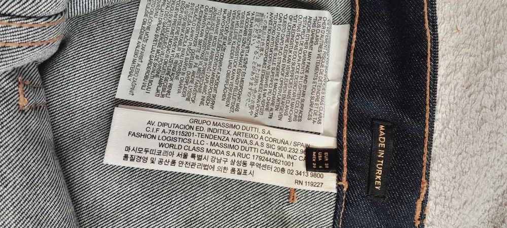 Jeansy Massimo Dutti 38 Wide leg Nowe