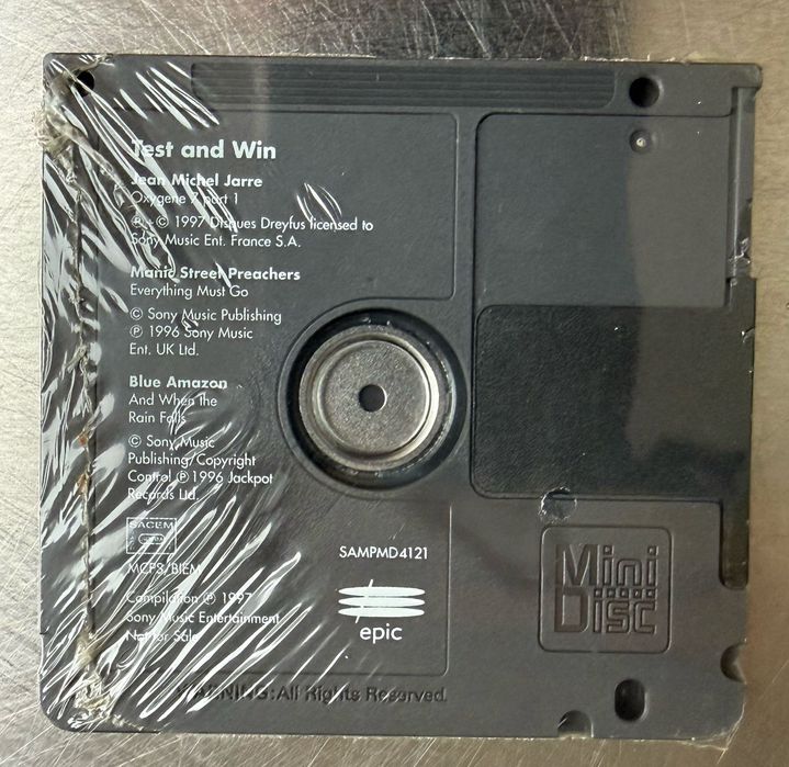 Sony Minidisc - novo -