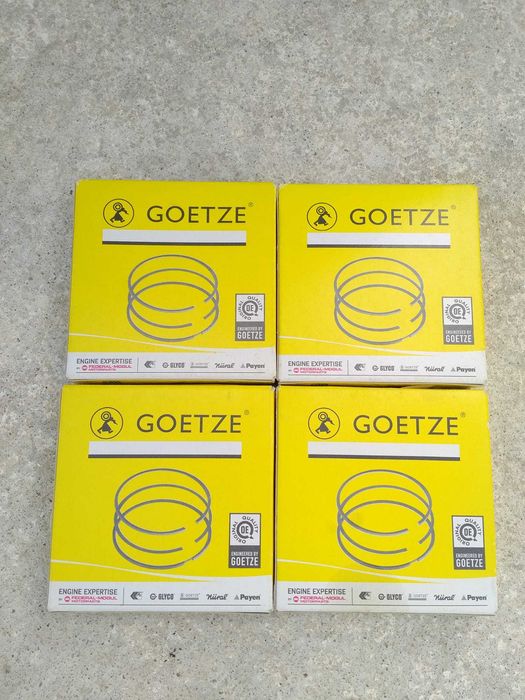 Jogo segmentos novo Goetze motor Nissan SD15, SD16, SD20, SD22, SD33T