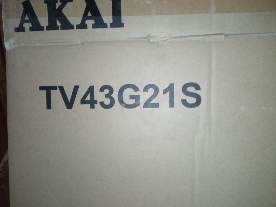 Телевизор  AKAI  TV43G21S битая матрица