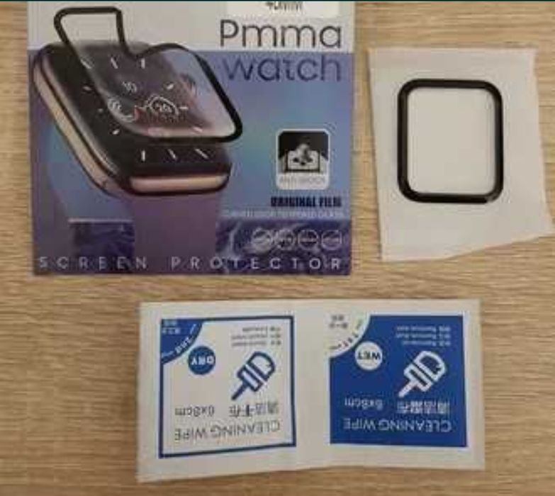 Hartowane szkło Acrylic Full Glue do Apple Watch Series 7 45mm