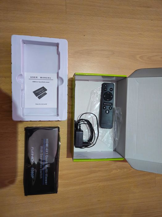 Vendo Multiviewer HDMI 4x1 1080p como novo