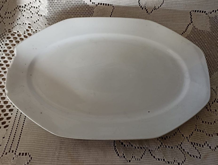 Travessa rara antiguidade Lufapo Lusitânia Portugal faiança portuguesa