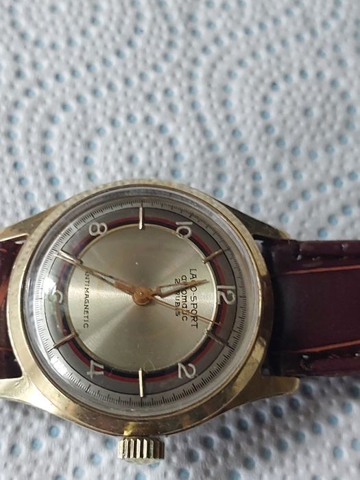 Stary zegarek mechaniczny męski laco sport