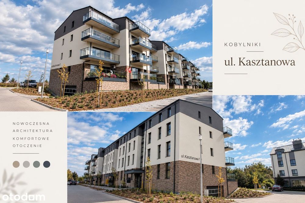NOWE 2 POKOJE WYKOŃCZONE, 49,02 m2, parter, balkon, miejsce naziemne