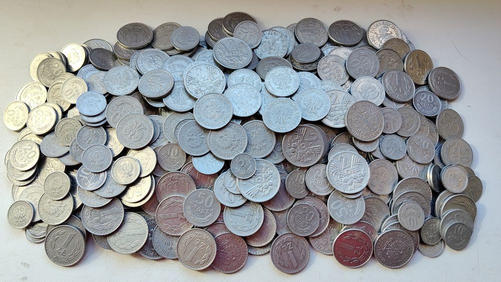 Stare monety PRL ( 405 sztuk )