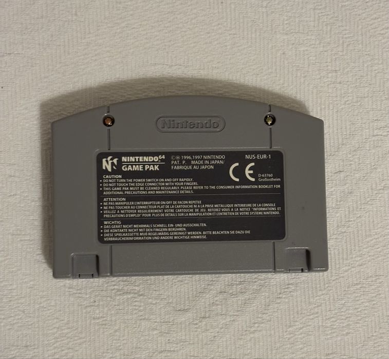 Nintendo 64 -Zelda: Ocarina of Time