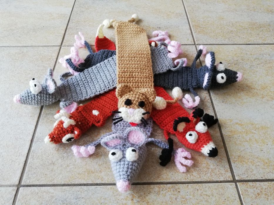 Zakładka do książki szydełko