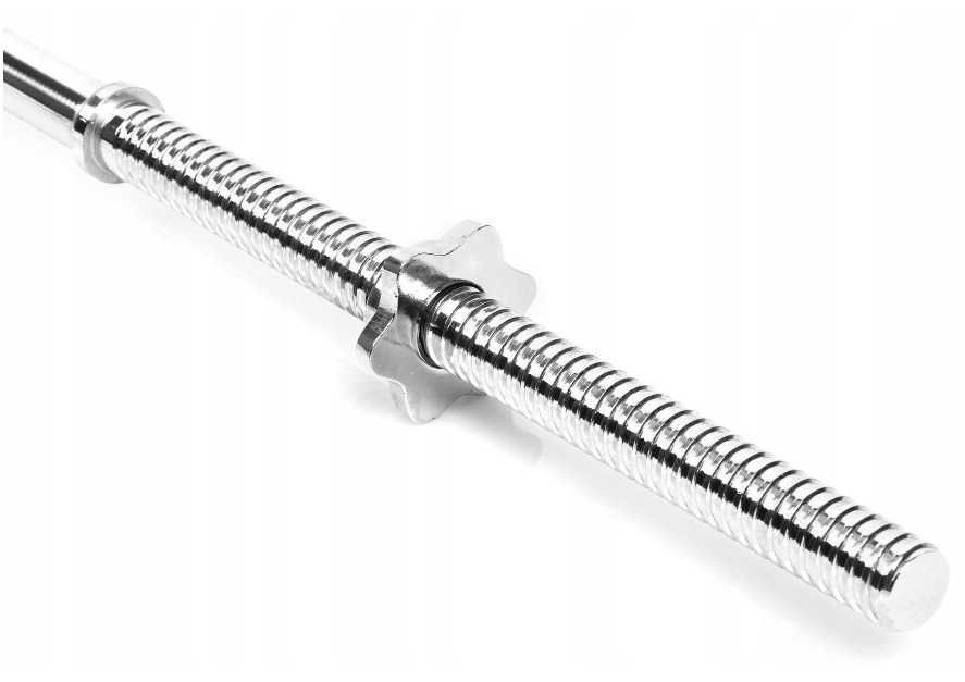 Gryf Prosty stalowy sztanga 120cm 25mm stalowy WA