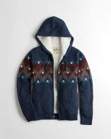 Bluza z kapturem HOLISTER ocieplana M Polecam Unikat M/L