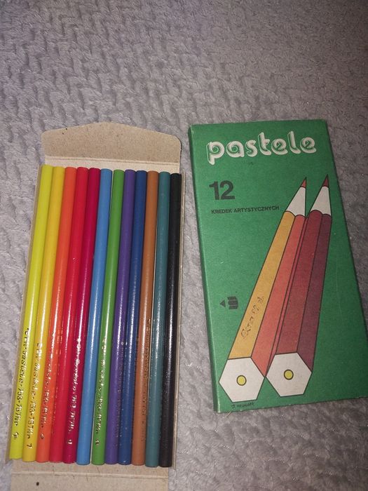 Opakowanie kredek Pastele nowe kompletne Pruszków