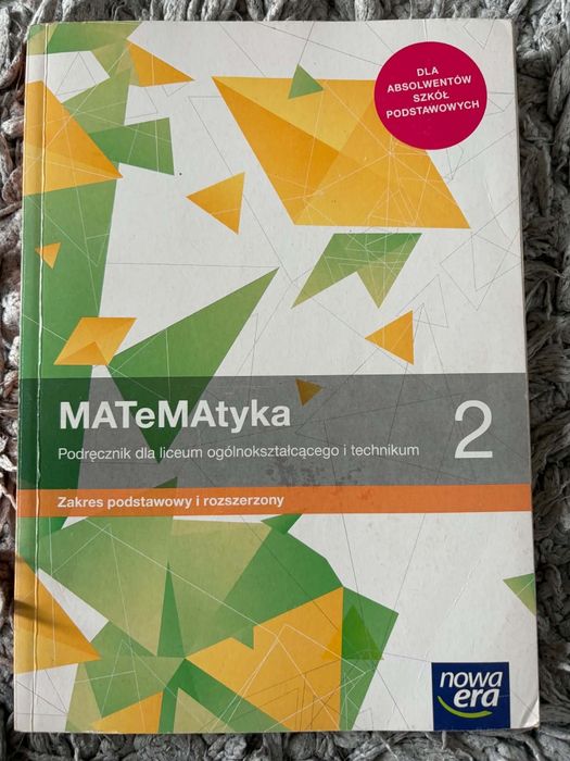 Matematyka 2 podręcznik zakres podstawowy i rozszerzony