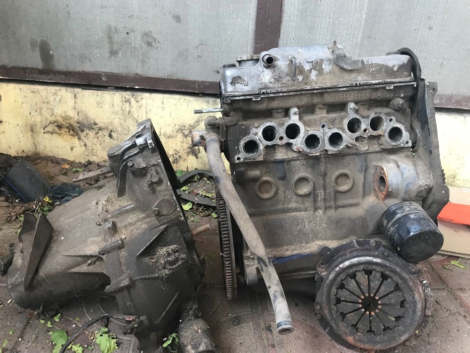 Продам мотор с коробкой