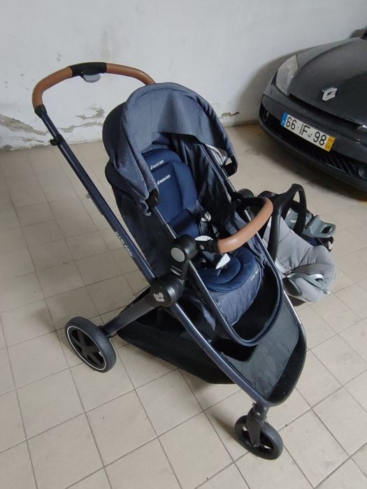 Maxi Cosi Zelia + Maxi Cosi Rock Nomad + Base Family Fix