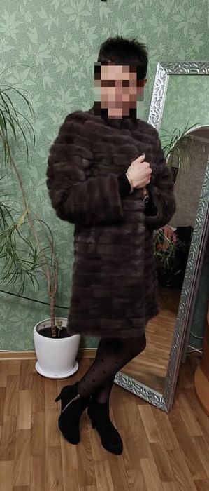 Шуба-трансформер норка