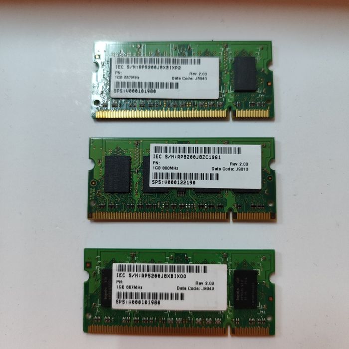 Memoriam Ram 1GB