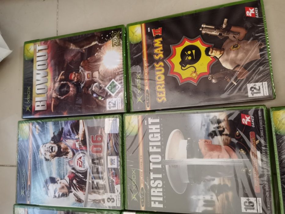 Jogos Xbox Novos e Selados