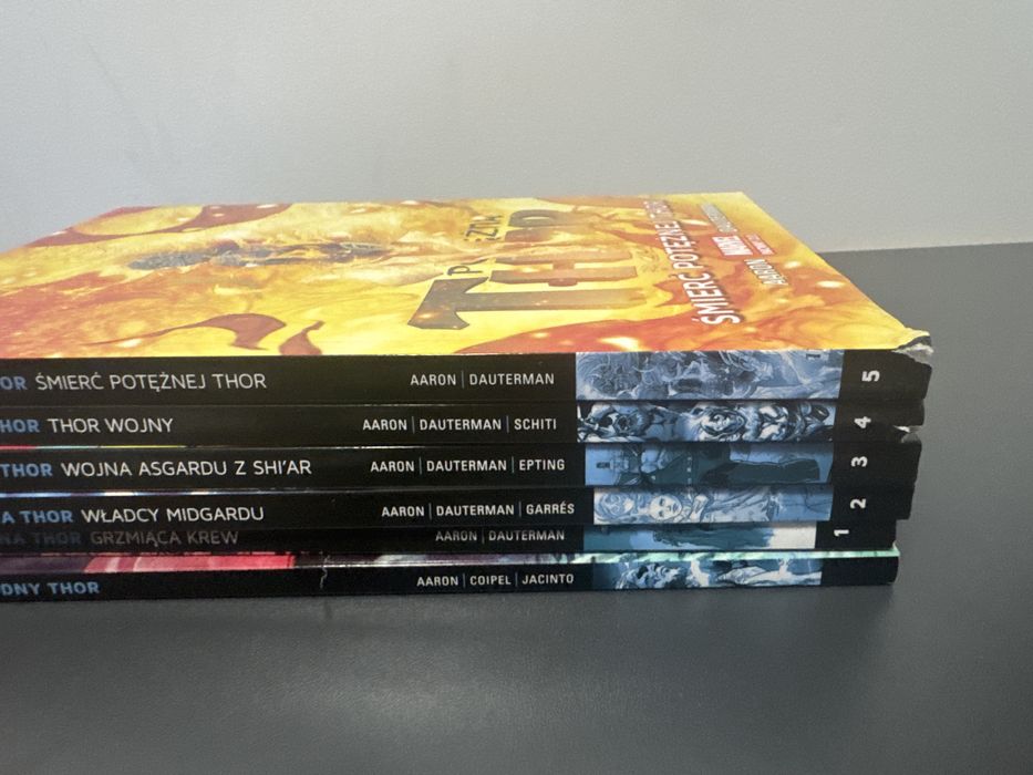 Niegodny Thor + Poteżna Thor Marvel Now! 2.0 Jason Aaron komplet