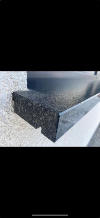 Parapety blaty schody z granitu