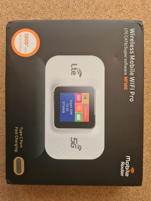 Карманный 4G LTE роутер MF68E/688/687, Qualcomm, 3000mah