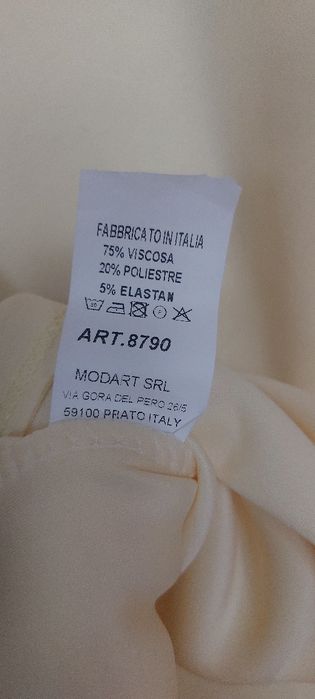 Damski dres żółty roz l-xl
