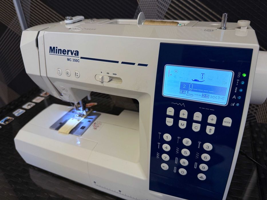 Minerva MC 350C, комп'ютерна швейна машина