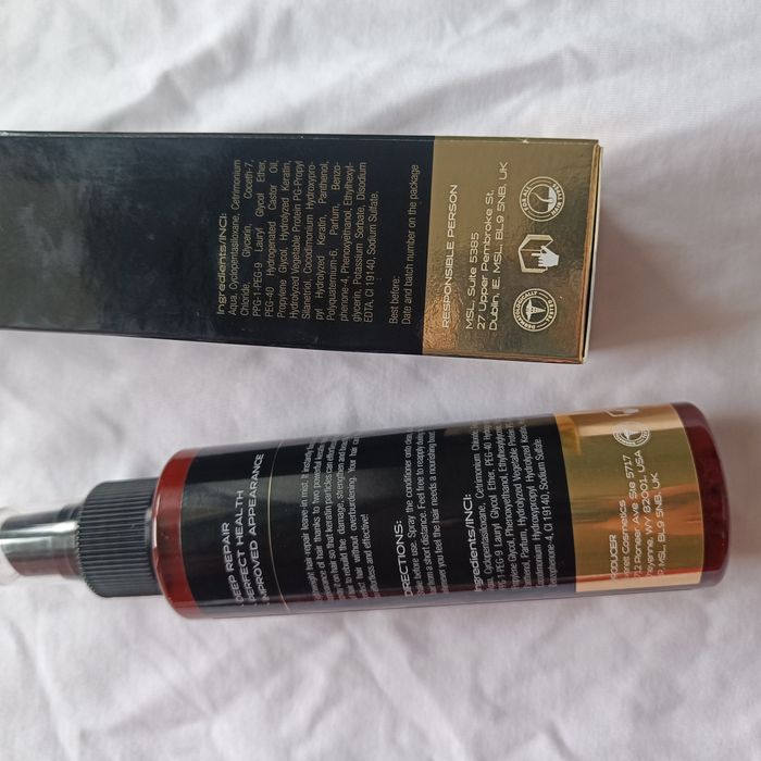 Wyprzedaż! Odżywka z keratyną bez spłukiwania