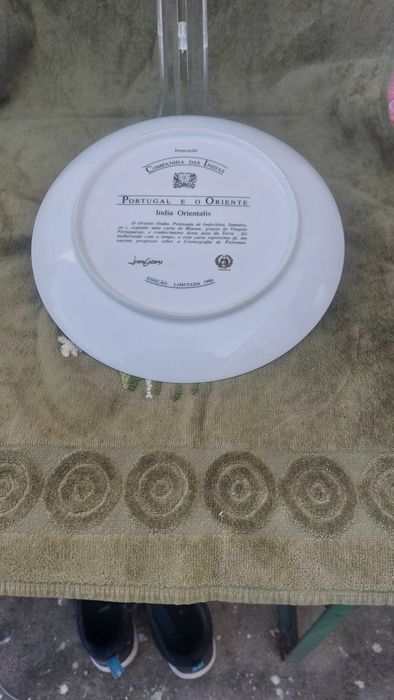 prato comemorativo das índias