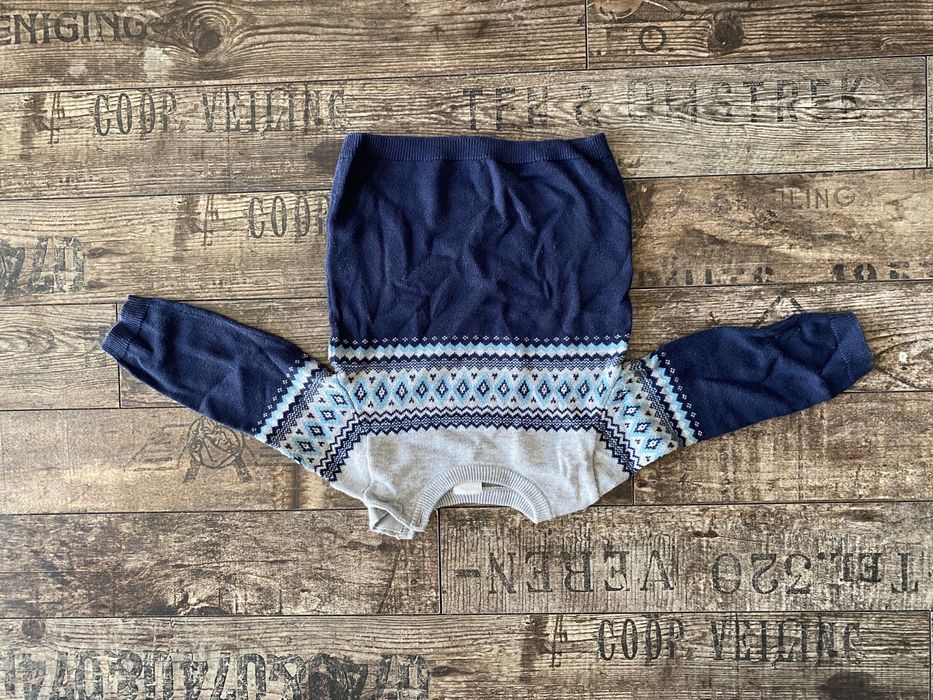 Sweterek 74 hm bawełniany