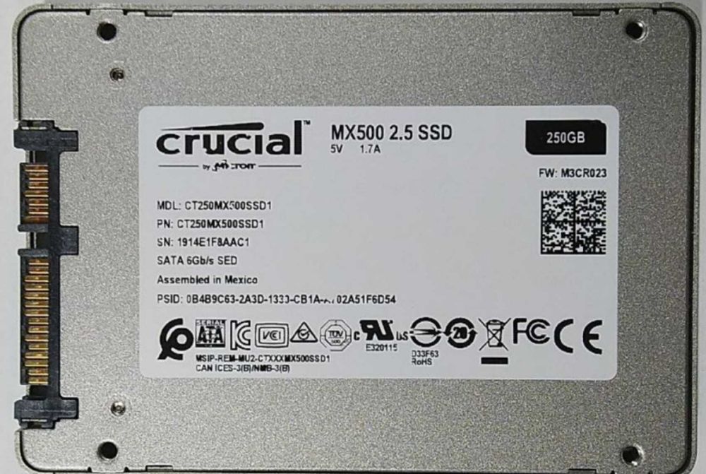 crucial mx500 500gb - купить комплектующие для ПК - Цена на OLX.ua
