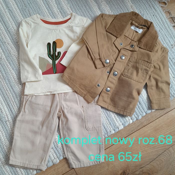 Komplet chłopiec roz.68