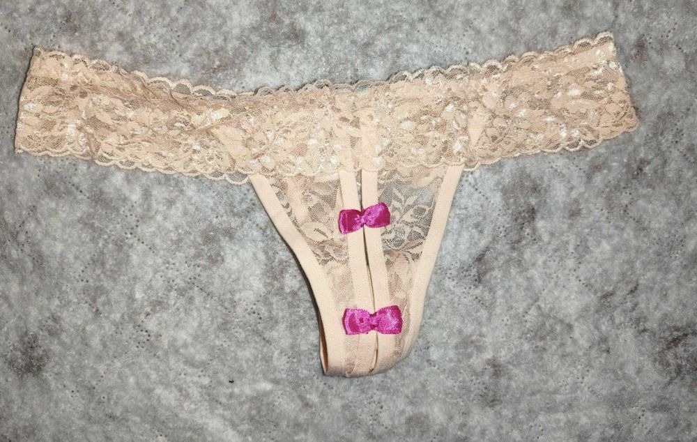 Beżowe majtki z koronką G Z&D Lingerie