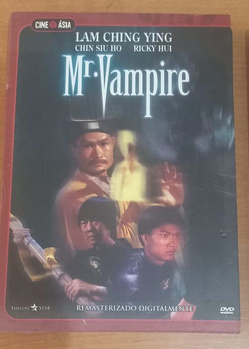 Dvd Mr. Vampire em caixa de cartão