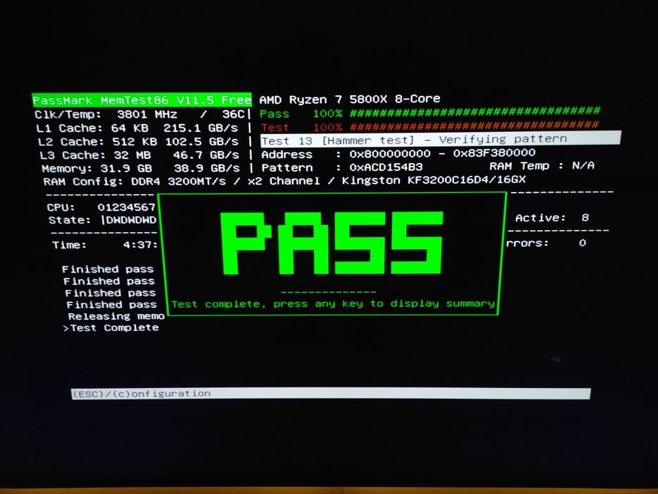 Pamięć RAM DDR4 Kingston Fury Beast 32GB 3200mhz CL16