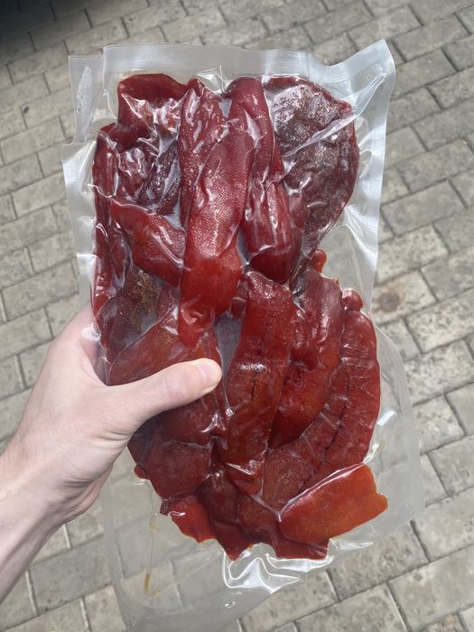 Вяленая Ікра Судака в ястиках [Преміум Якість] - 1 кг