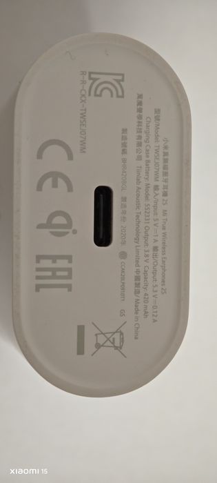 Auriculares Bluetooth Xiaomi Mi True Wireless Earphones 2S Branco