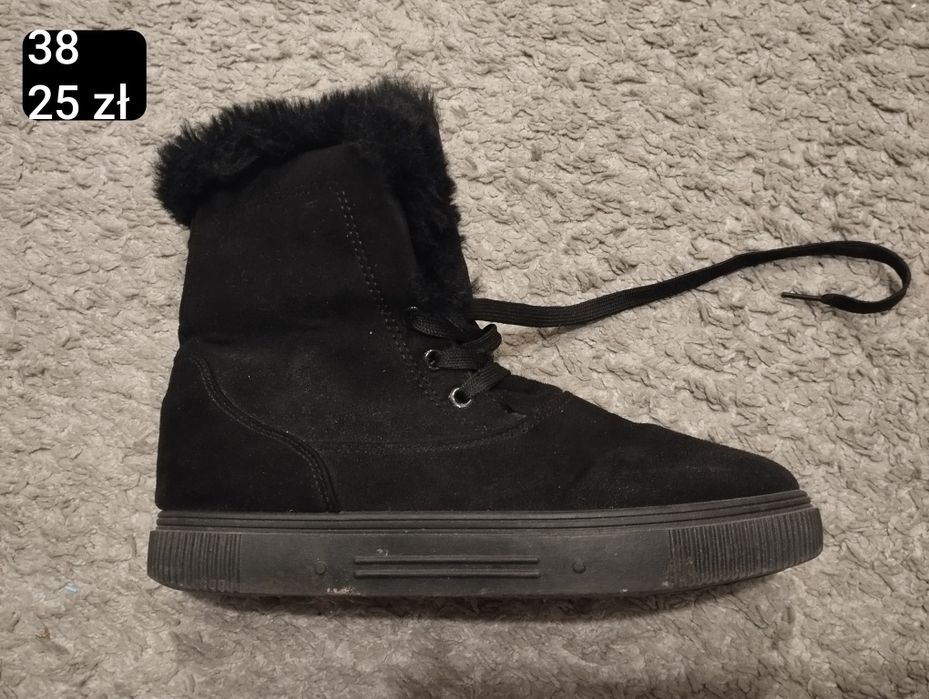 Buty zimowe damskie rozmiar 38