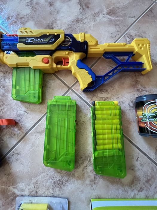 pistolas de brincar da marca X shot
