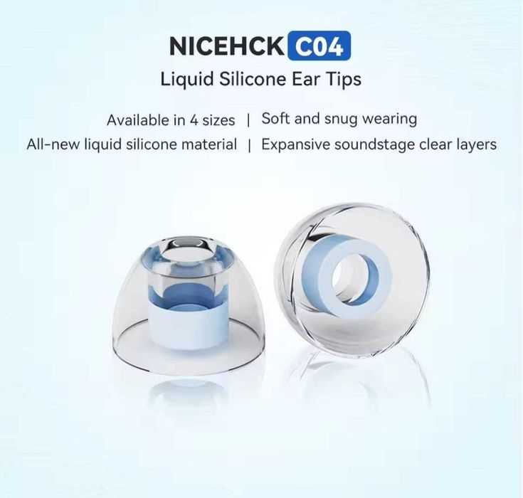 Nicenck C04. Амбушюри, насадки из жидкого силикона. Розмер М
