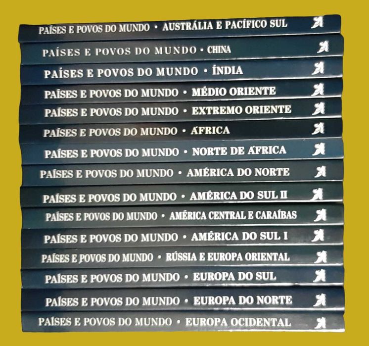 Países e Povos do Mundo em 15 volumes das Seleções do Readers Digest
