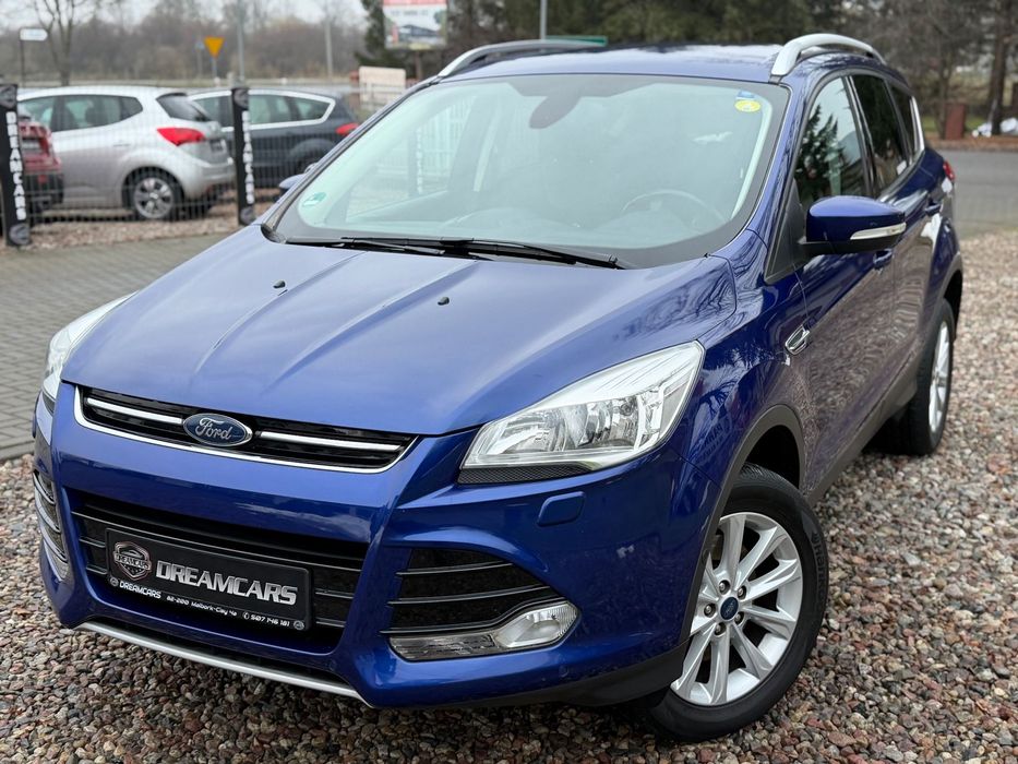 Ford Kuga 2,0 Diesel 150 KM LIFT Pół skóra HAK 8 Kół Serwis Gwarancja *TOP*