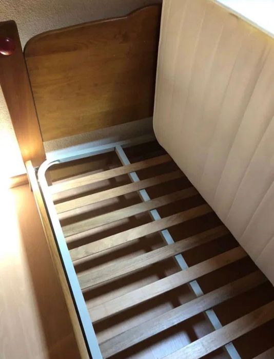 Cama de solteiro completa + colchão Novo (nunca usado)