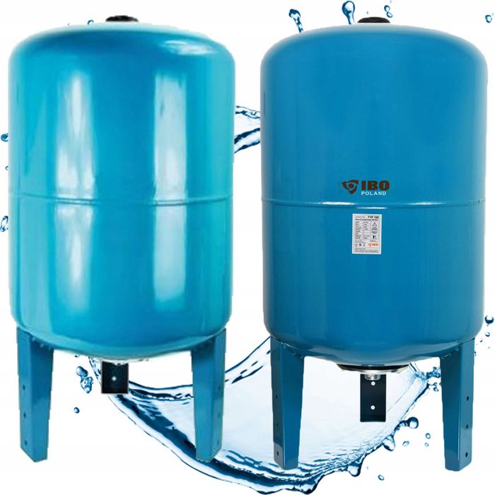 Zbiornik hydroforowy przeponowy pionowy 100L IBO 8BAR Mocy i Solidny!