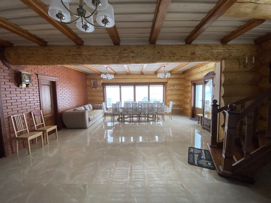 Шале в Карпатах з чаном та сауною