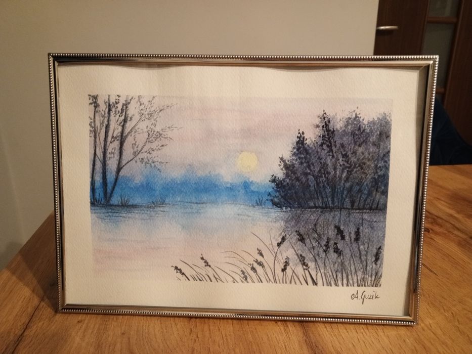 Akwarela mojego autorstwa