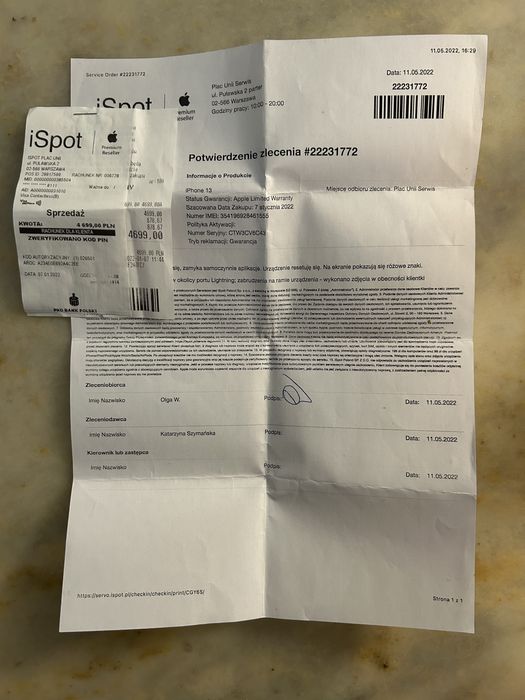 Apple Iphone 13 258 gb (2022)