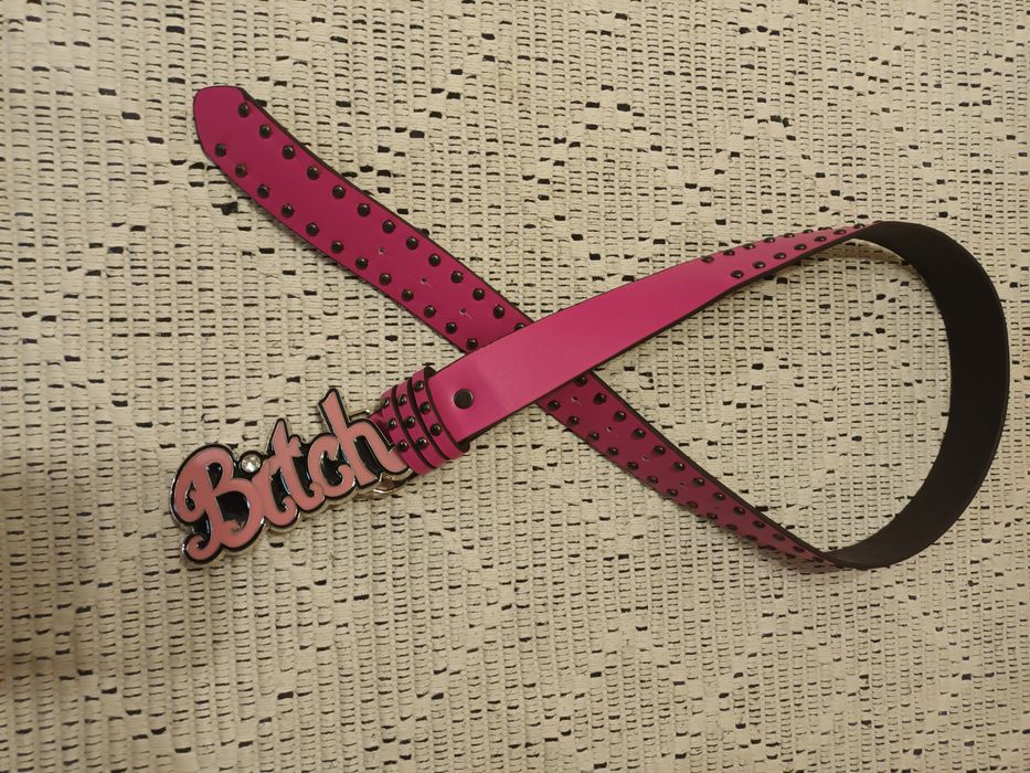 Pasek Damski Różowy