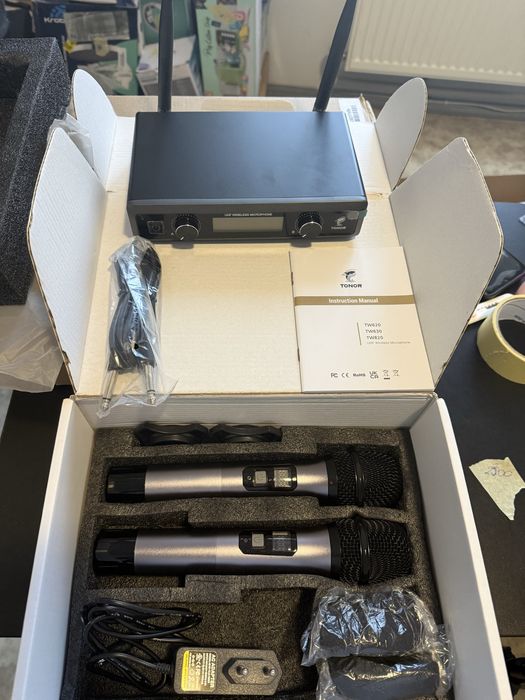 Бездротові мікрофони фірми Tonor