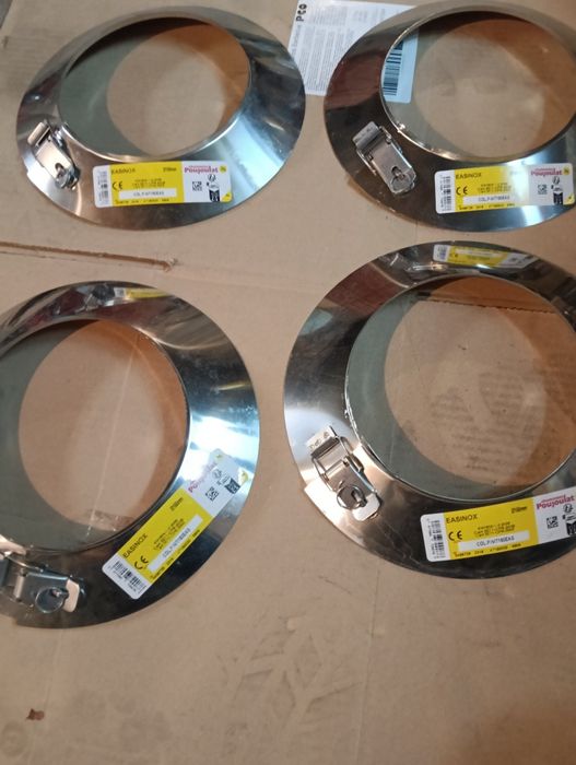 Kołnierz do komina.fi150mm.EASINOX.